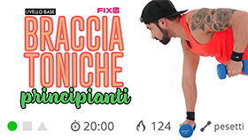 allenamento total body con pesetti