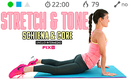 allenamento con movimenti di Pilates