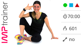 Super allenamento per dimagrire e tonificare ad alta intensità, durata 70 minuti, 600 calorie bruciate