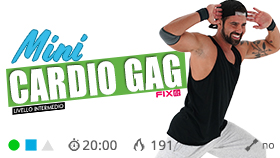 allenamento GAG con mini sessione cardio