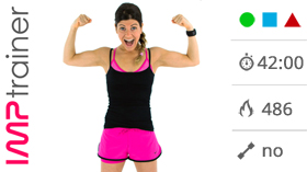 Allenamento intenso ad alto impatto con sessioni Tabata