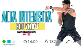 allenamento HIIT veloce con tempi 30:30