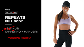 allenamento breve della versione completa disponibile nei programmi Ultimate Fixfit