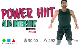allenamento power hiit di 30 minuti