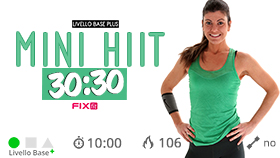 mini allenamento HIIT 30:30