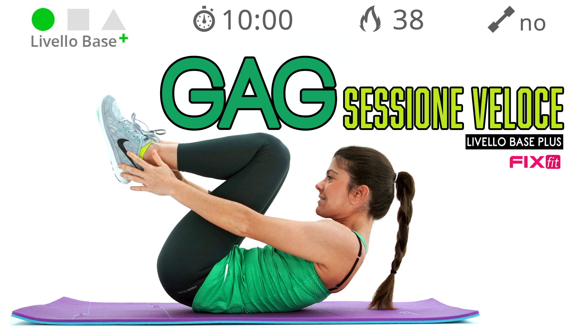 Esercizi Per Cosce, Glutei e Addominali - Allenamento GAG Veloce