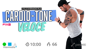 allenamento veloce per le braccia con cardio