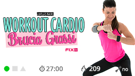 allenamento brucia grassi di facile esecuzione