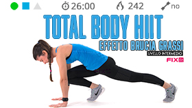 allenamento HIIT con tempi 30:30 - 30:20
