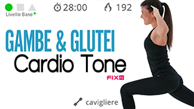 workout per gambe e glutei con cardio ed esercizi mirati