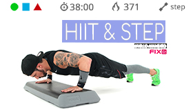 Allenamento HIIT e tonificazione con step