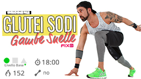 allenamento mirato alla tonificazione di gambe e glutei