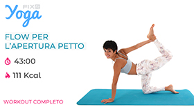 allenamento di Yoga per migliorare la postura e lavorare sul costruire forza oltre che mobilità