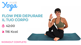 allenamento di Yoga completo con fucus torsioni