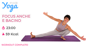 allenamento veloce di Yoga ideale per migliorare la mobilità delle anche