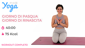 routine di Yoga per celebrare il giorno della Pasqua