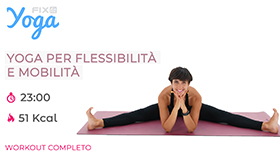 allenamento breve di Yoga dove troverai tutto ciò di cui hai bisogno per la tua dose giornaliera di flessibilità e mobilità