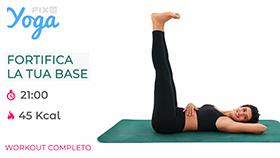 allenamento veloce di Yoga per aumentare stabilità e forza