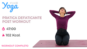 allenamento yoga defaticante