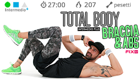 workout in interval training con esercizi mirati