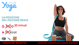 allenamento di Yoga versione ridotta, workout tagliato a 20 minuti