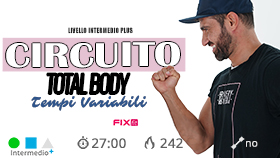 circuito total body senza salti