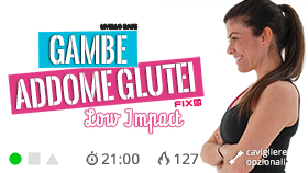 GAG! Workout Per Gambe, Addominali e Glutei - Esercizi Senza Salti