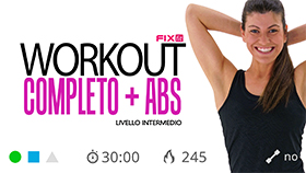 allenamento total body con addominali