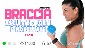 mini allenamento di tonificazione braccia e spalle