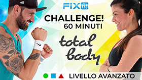 challenge workout total body da 60 minuti