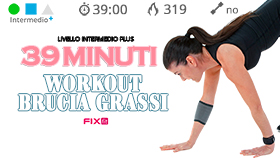 circuito brucia grassi ad intensità medio bassa