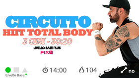 allenamento HIIT total body a circuito