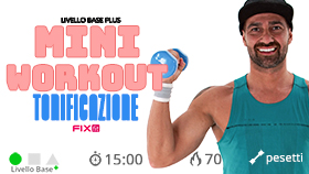 allenamento veloce e mirato per braccia, addome e glutei