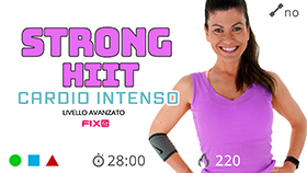 allenamento cardio HIIT + HIIT total body con focus brucia grassi