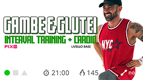 allenamento veloce per tonificare gambe e glutei con cardio