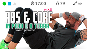 allenamento veloce per addome e core stability