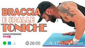 Allenamento completo per tonificare braccia, spalle e petto