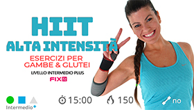 allenamento HIIT per tonificare gambe e glutei