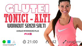 allenamento per tonificare gambe e glutei con cavigliere opzionali