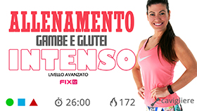 allenamento completo per glutei e gambe senza salti