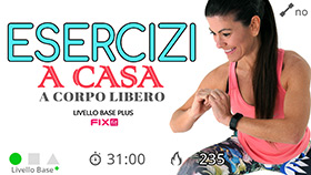 allenamento cardio con esercizi di media intensità
