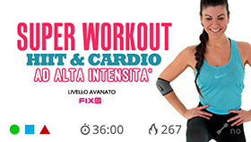 allenamento brucia grassi con HIIT e cardio