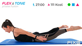 allenamento di tonificazione focus core e schiena con esercizi di pilates