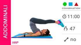 allenamento veloce per tonificare l'addome