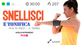allenamento cardio PHA per tonificare parte alta e bassa