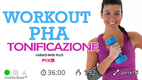 allenamento cardio PHA senza salti a media sollecitazione cardiovascolare