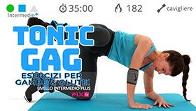 allenamengo GAG senza salti da 35 minuti