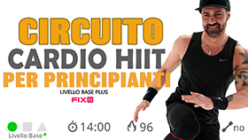 allenamento cardio HIIT bruciagrassi da 14 minuti