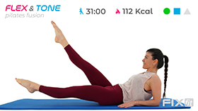 allenamento total body focus glutei con esercizi di pilates