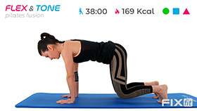 allenamento di pilates con focus addome e core stability